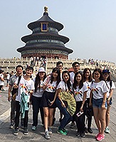 CUHK students visit the Temple of Heaven (Photo Credit: Mr Adrian Hui)